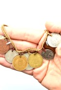 Coin Charm Necklace